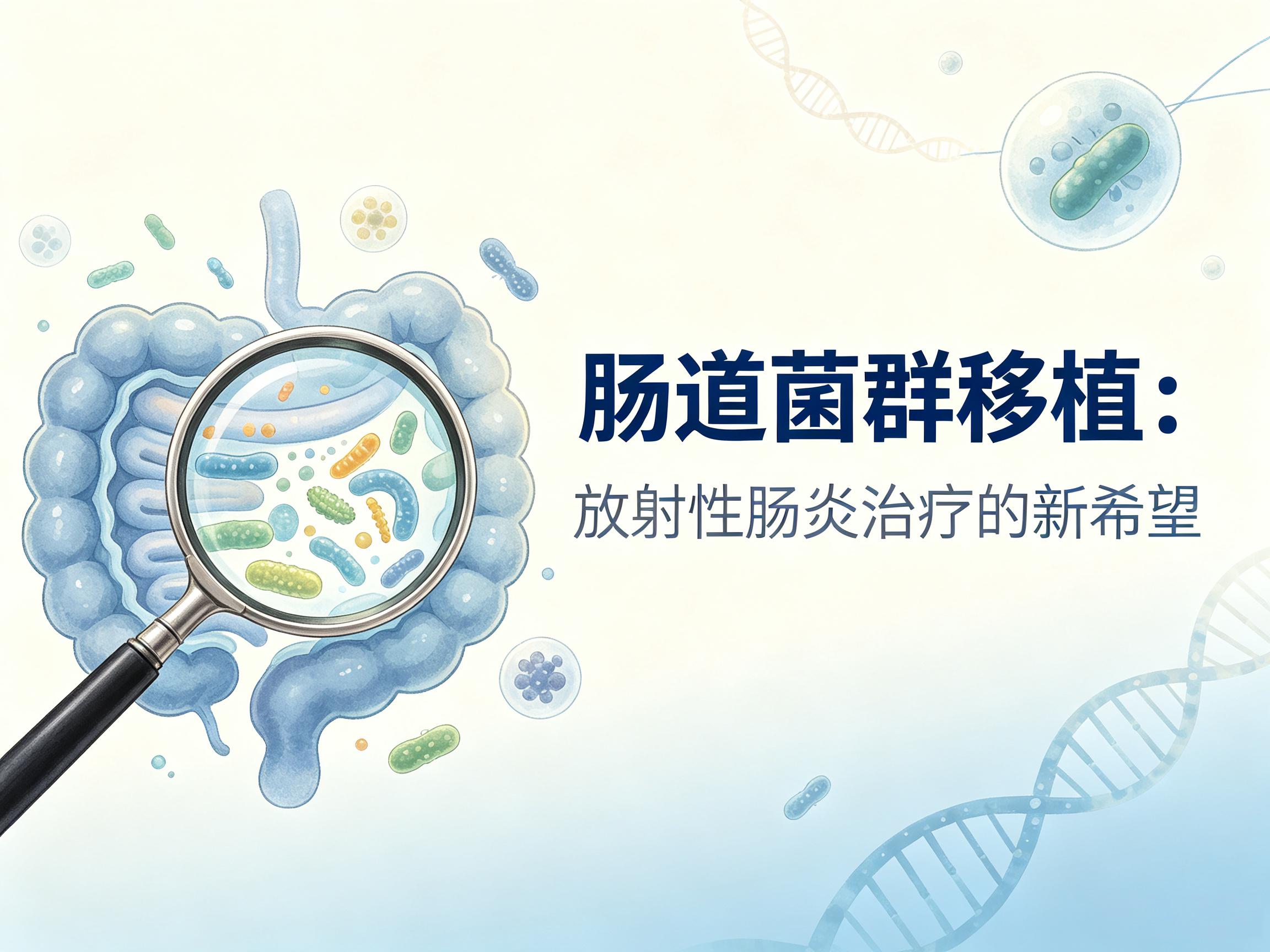 宿州市|第3期 肠道菌群移植：放射性肠炎治疗的新希望